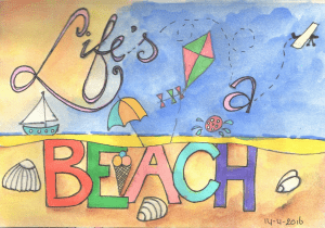 Life's a beach - klein
