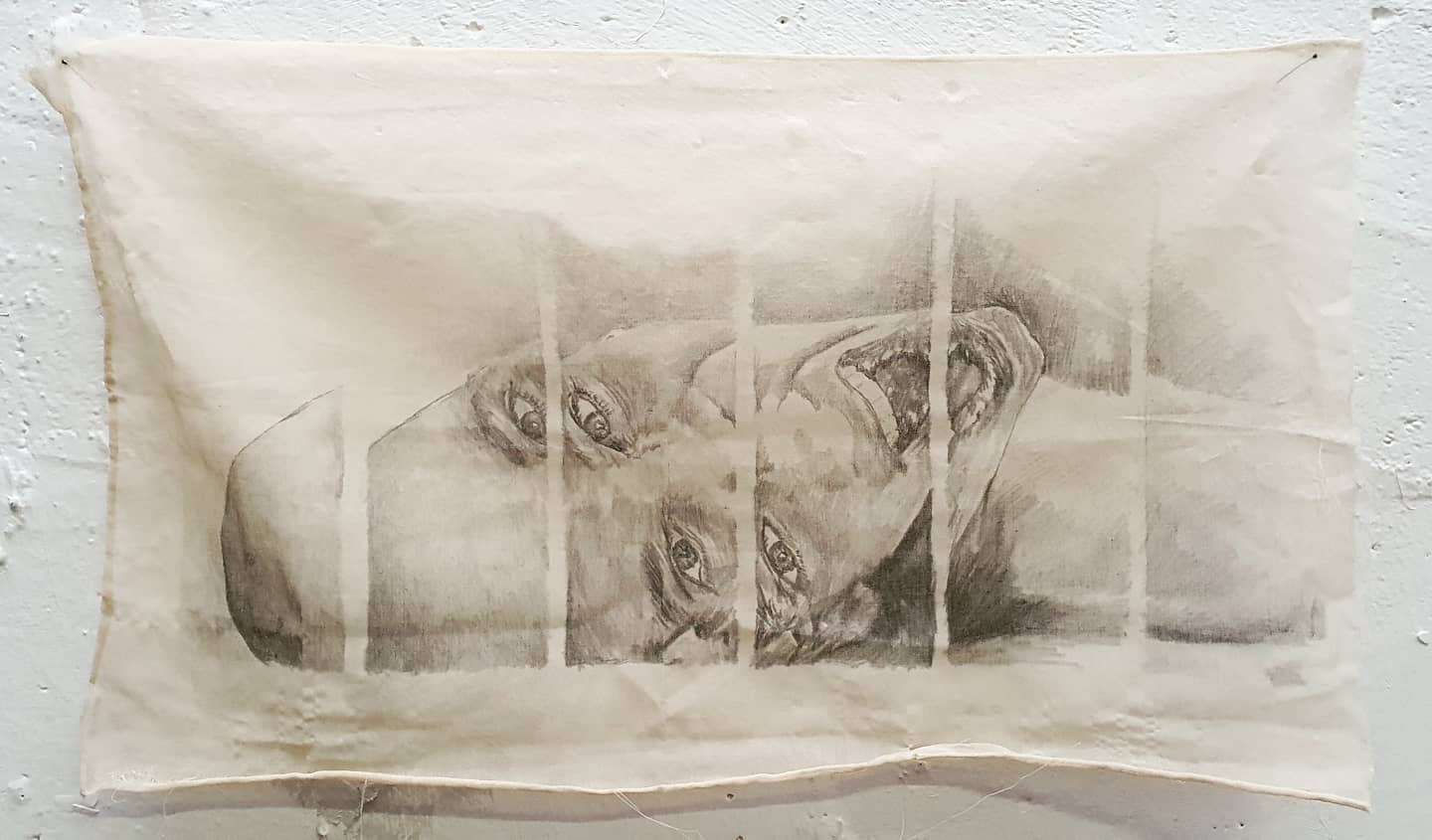 Tranen verstild in grafiet