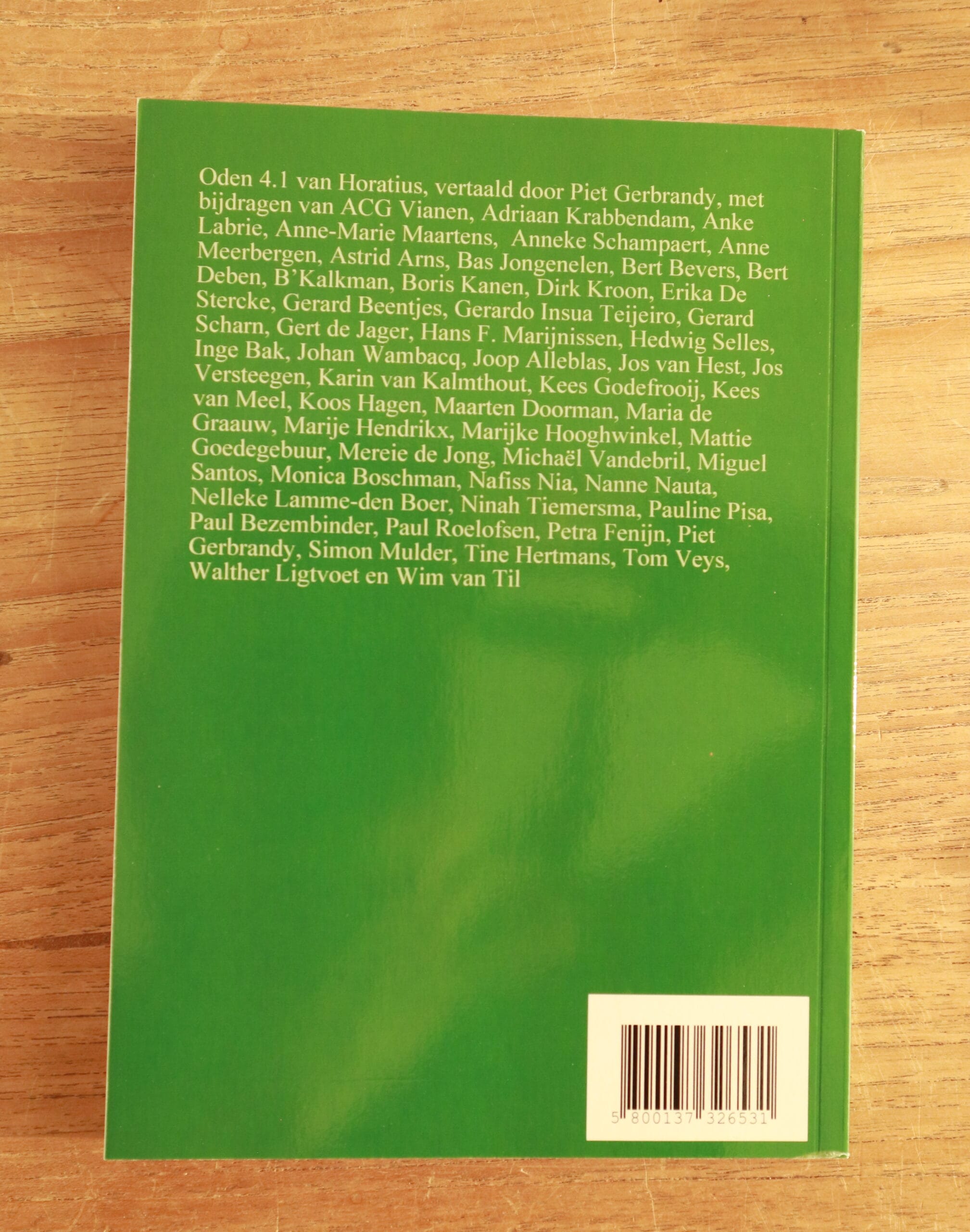 Vertalersweelde - Horatius in handen van Piet Gerbrandy - Afbeelding 3