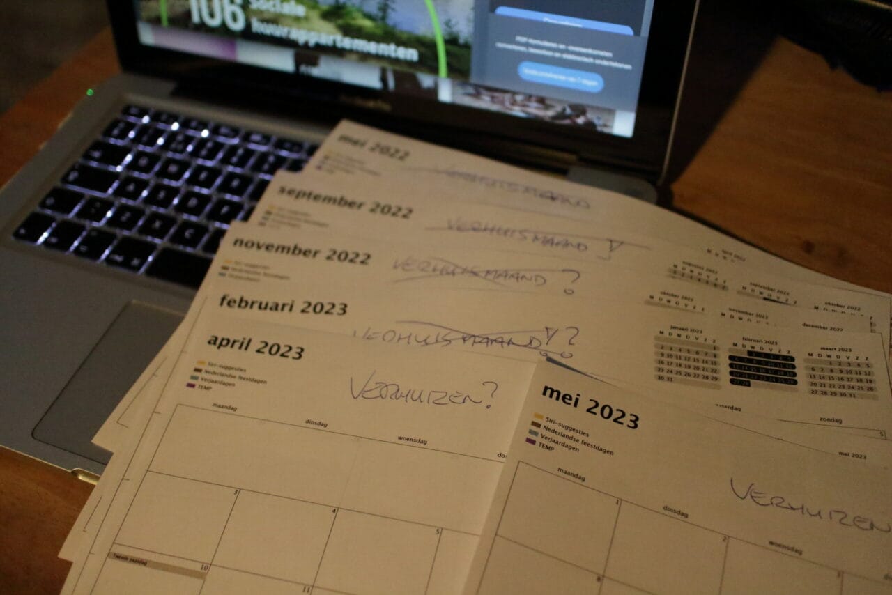 Soms kun je beter geen plannen maken